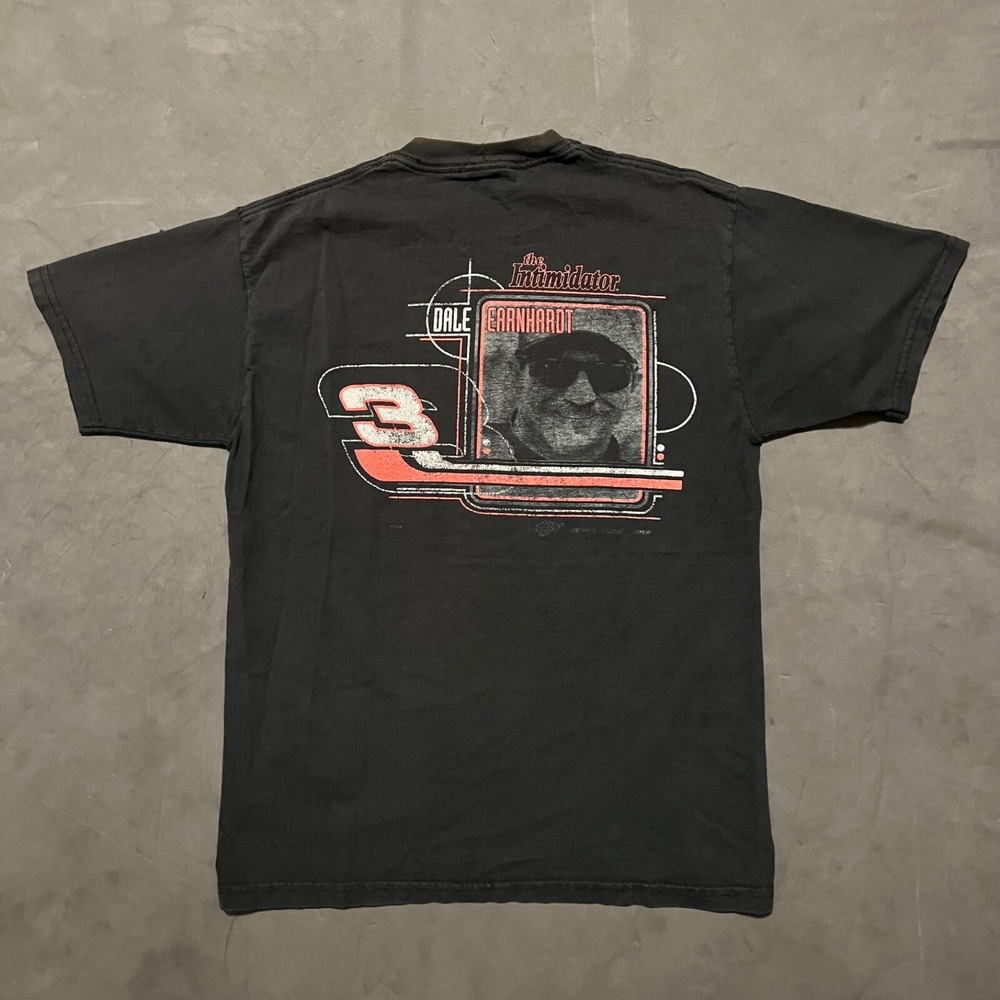 Vintage Chase Authentics Dale Earnhardt Intimidator Nascar Racing T Shirt Medium